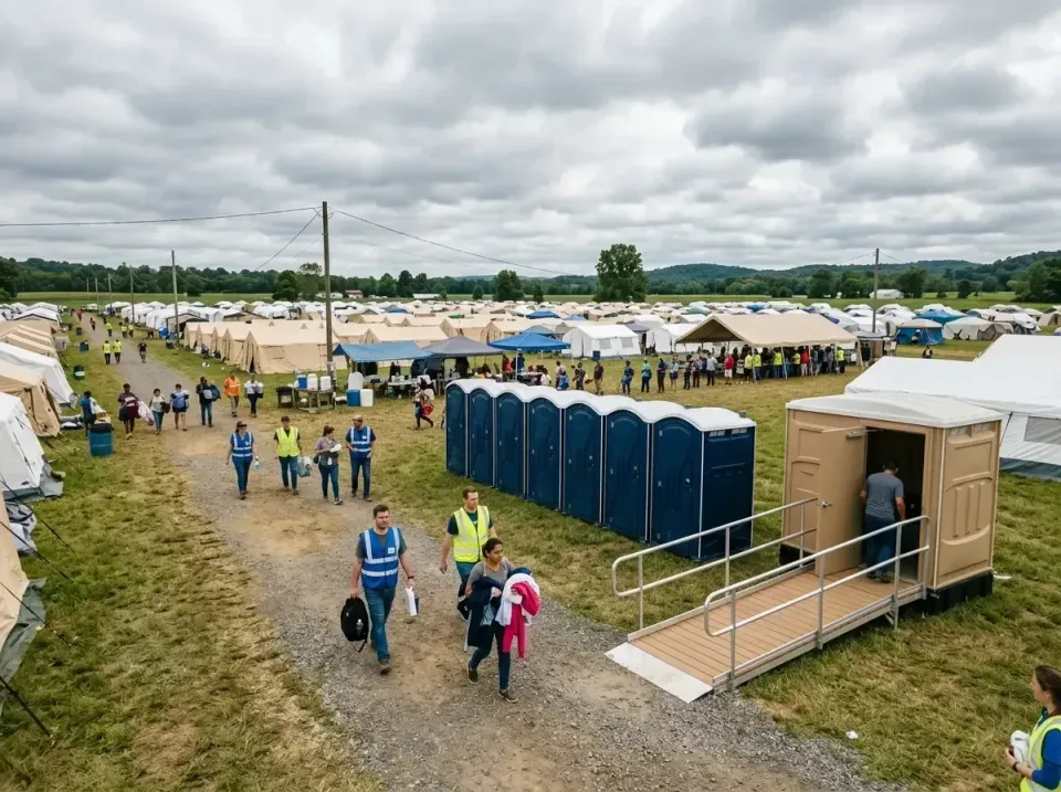 disaster-relief-camp-restrooms-010 — frequently asked questions, Dumpster & Portable Bathrooms Rental in Shadow Lake, WA
